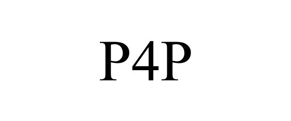 Trademark Logo P4P