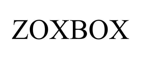  ZOXBOX