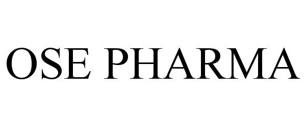 Trademark Logo OSE PHARMA