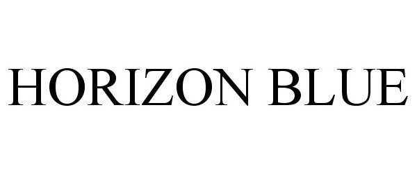 Trademark Logo HORIZON BLUE