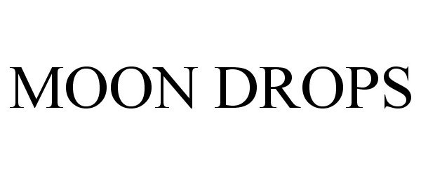 Trademark Logo MOON DROPS