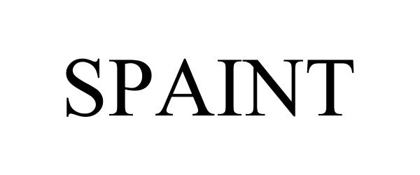 Trademark Logo SPAINT