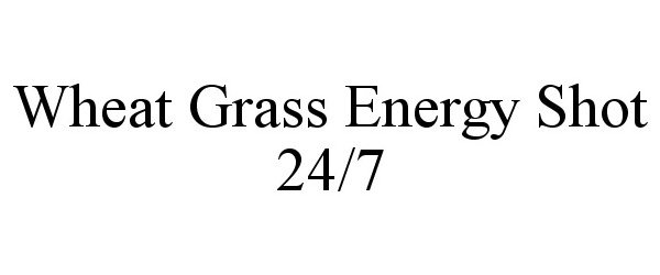  WHEAT GRASS ENERGY SHOT 24/7