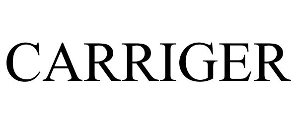 Trademark Logo CARRIGER