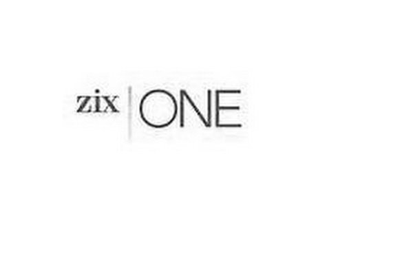 Trademark Logo ZIX ONE
