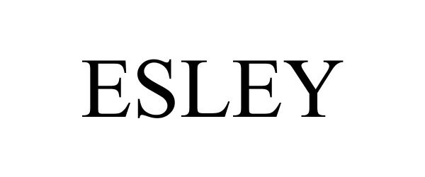 Trademark Logo ESLEY