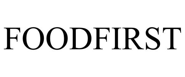Trademark Logo FOODFIRST