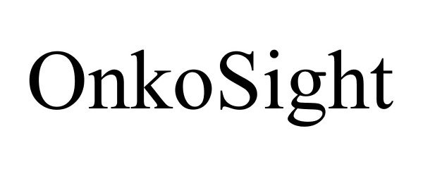 Trademark Logo ONKOSIGHT