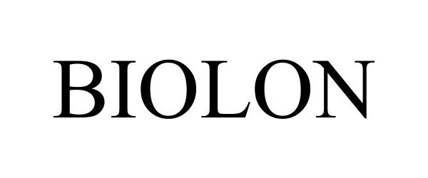 Trademark Logo BIOLON