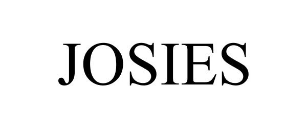 Trademark Logo JOSIES