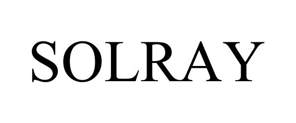 Trademark Logo SOLRAY