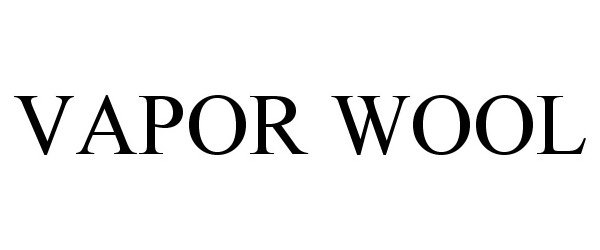 Trademark Logo VAPOR WOOL