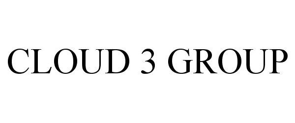 Trademark Logo CLOUD 3 GROUP