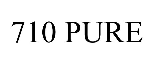 Trademark Logo 710 PURE