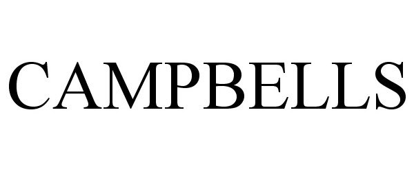 Trademark Logo CAMPBELLS