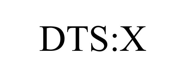 Trademark Logo DTS:X