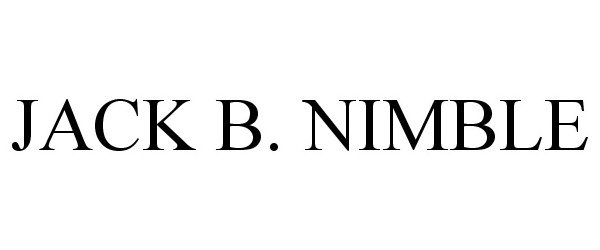  JACK B. NIMBLE