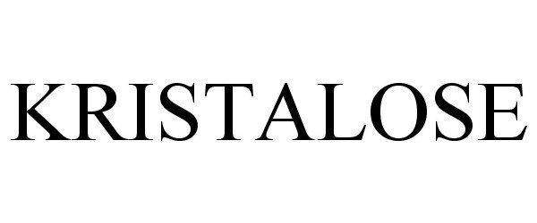 Trademark Logo KRISTALOSE