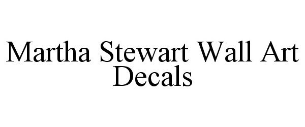 Trademark Logo MARTHA STEWART WALL ART DECALS
