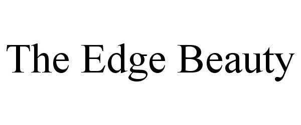 Trademark Logo THE EDGE BEAUTY