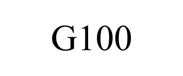 Trademark Logo G100