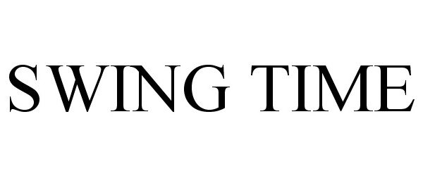 Trademark Logo SWING TIME