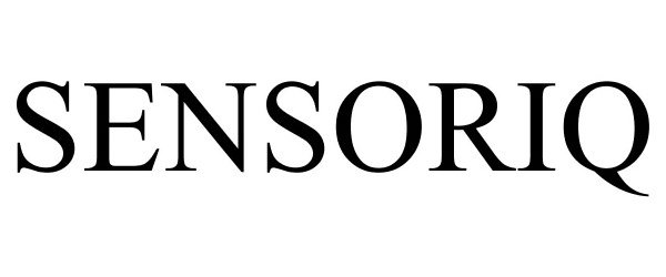 Trademark Logo SENSORIQ