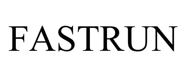 Trademark Logo FASTRUN