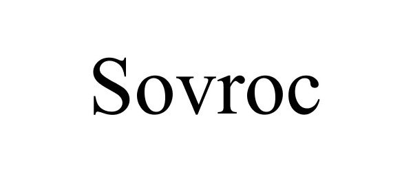 Trademark Logo SOVROC