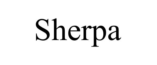 Trademark Logo SHERPA