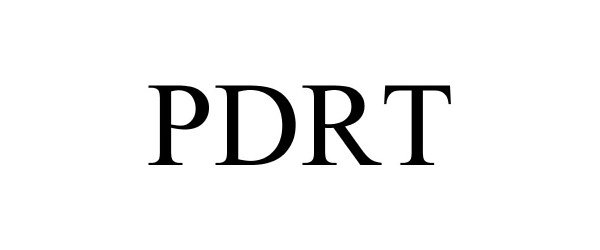 Trademark Logo PDRT