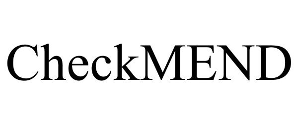 Trademark Logo CHECKMEND
