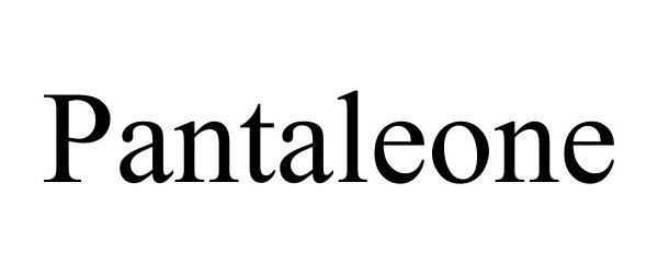 Trademark Logo PANTALEONE