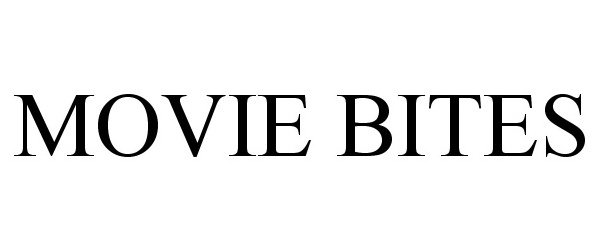 Trademark Logo MOVIE BITES