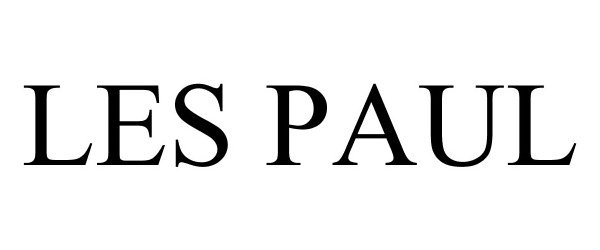 Trademark Logo LES PAUL