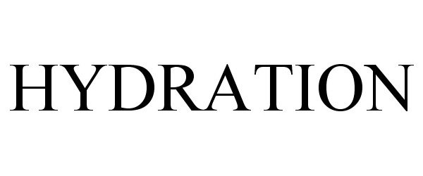Trademark Logo HYDRATION