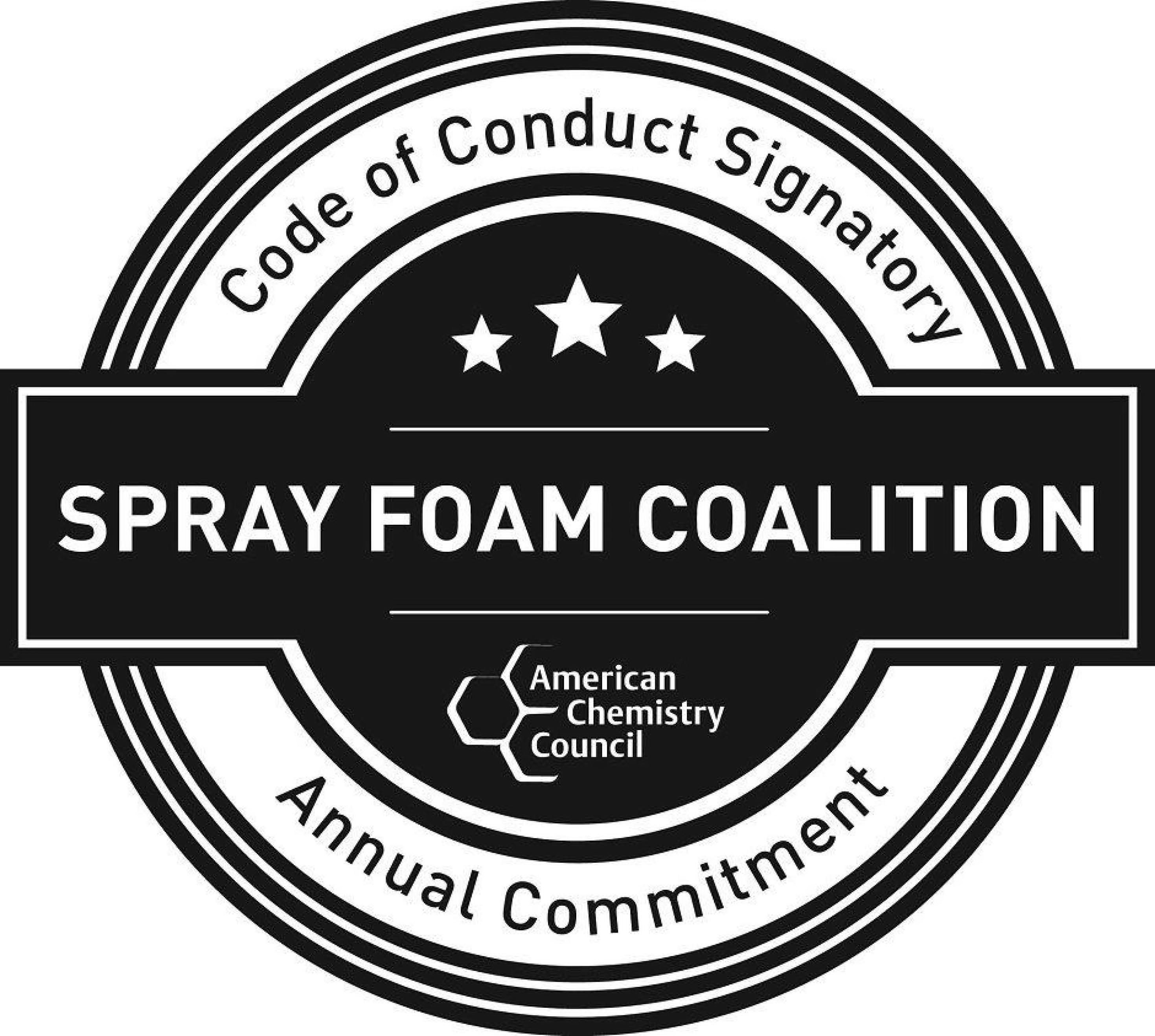  SPRAY FOAM COALITION AMERICAN CHEMISTRY COUNCIL CODE OF CONDUCT SIGNATORY ANNUAL COMMITMENT