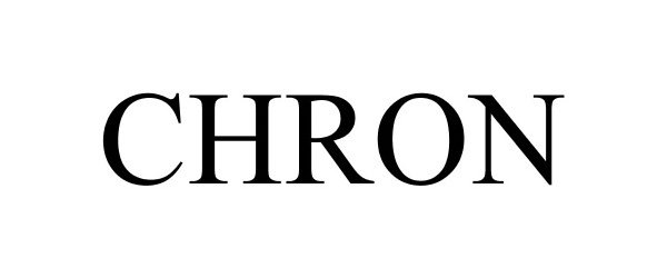 Trademark Logo CHRON