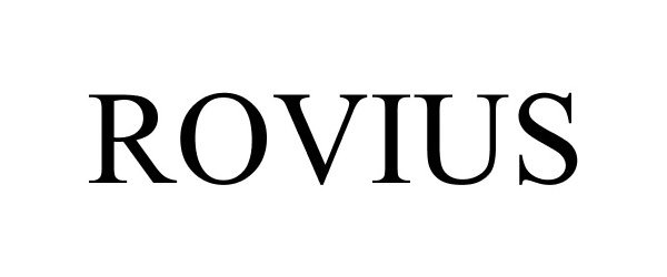Trademark Logo ROVIUS