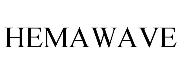 Trademark Logo HEMAWAVE