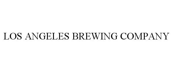  LOS ANGELES BREWING COMPANY