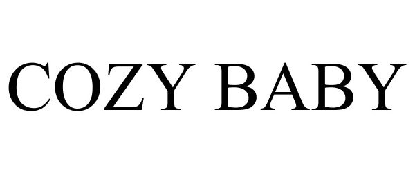 Trademark Logo COZY BABY