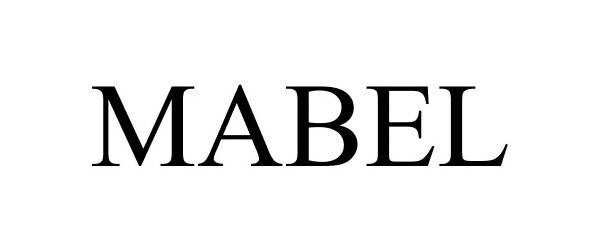 Trademark Logo MABEL