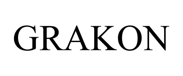 Trademark Logo GRAKON