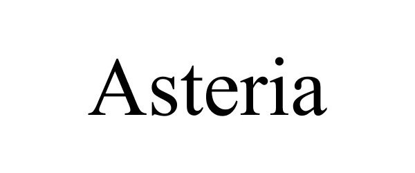 Trademark Logo ASTERIA