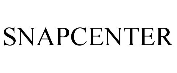 Trademark Logo SNAPCENTER