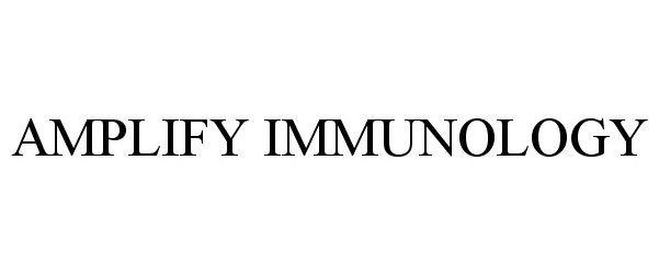  AMPLIFY IMMUNOLOGY