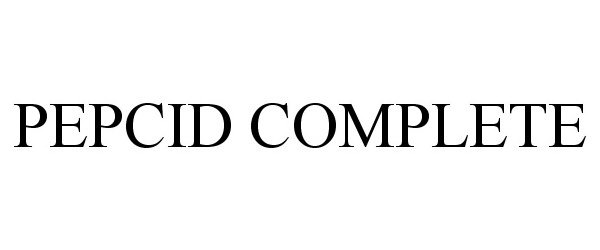 Trademark Logo PEPCID COMPLETE