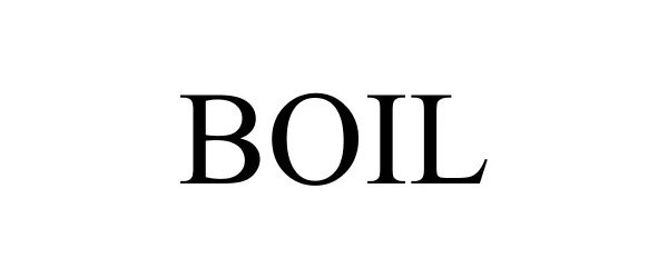 Trademark Logo BOIL