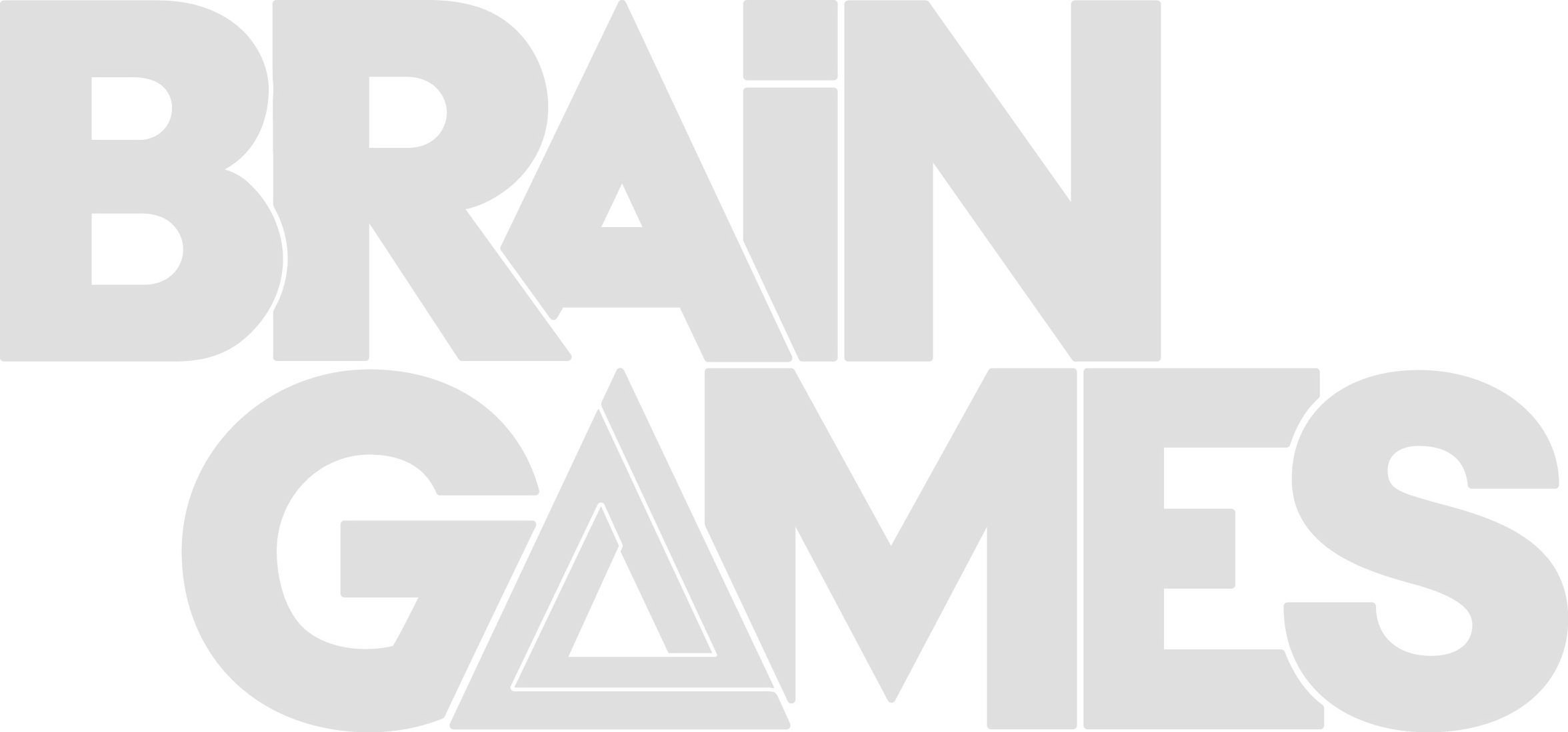 Trademark Logo BRAIN GAMES